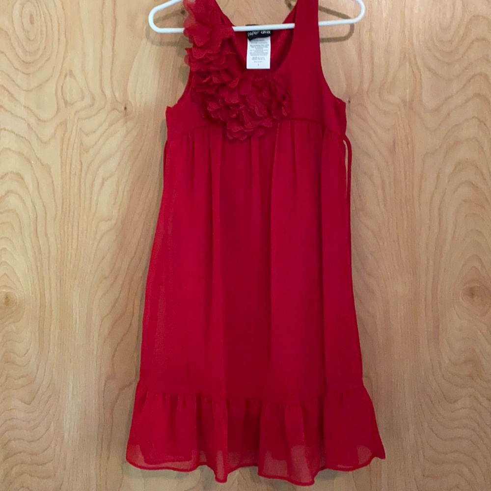 Little girls sleeveless dress by Paper Doll
